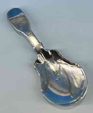 Scottish Silver caddy spoon 1813