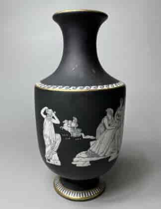 Maws - Pratt printed 'Old Greek' pattern vase, c.1910
