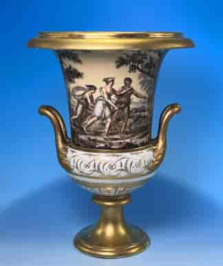 Paris Porcelain Classical Figures Vase