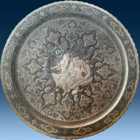Charger by Master Mahdi Alamdari (1957-- ? ), 1970's