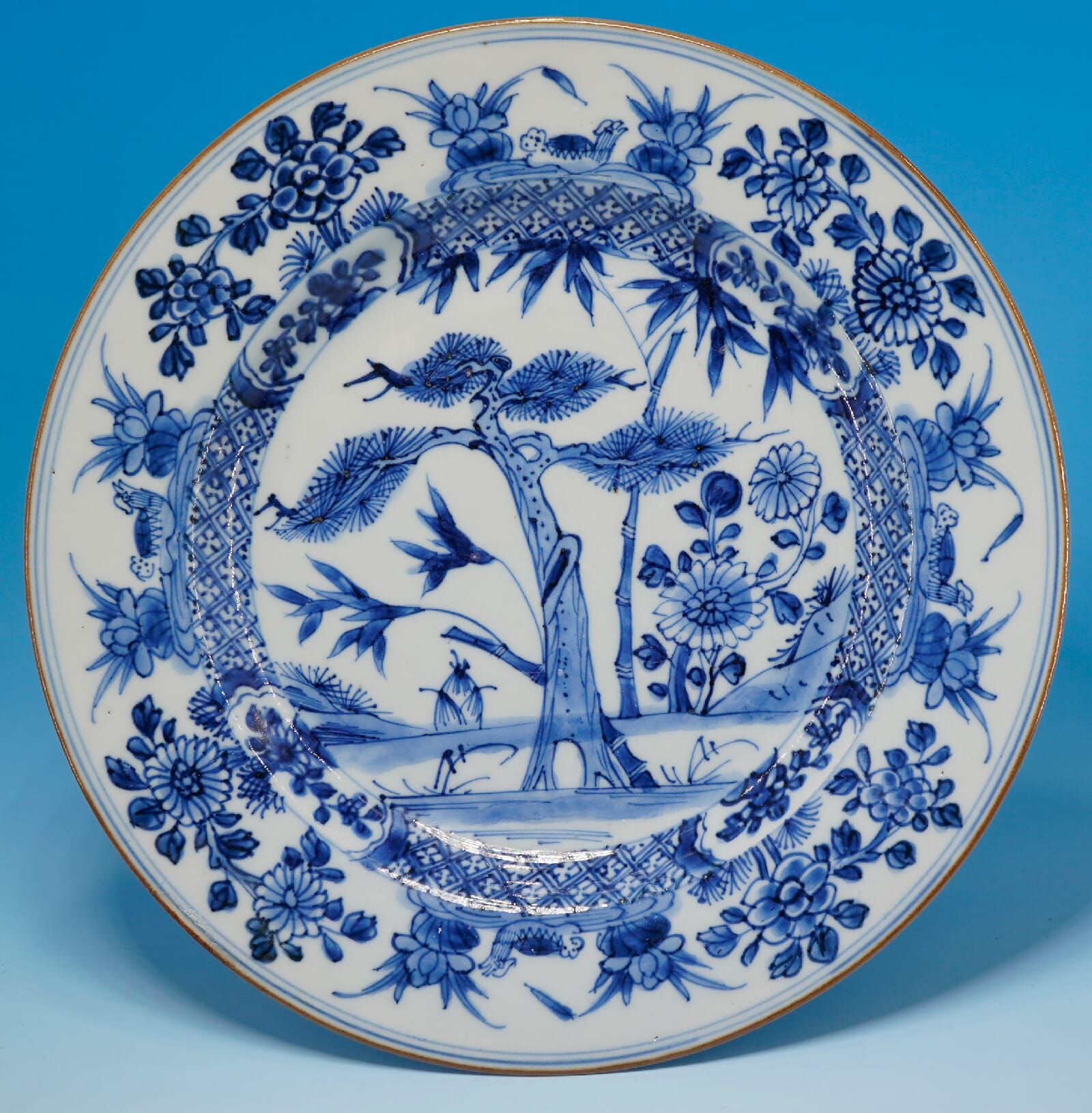 Chinese Export Plate, c.1750