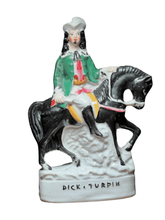Dick Turpin Staffordshire Figure, 1850's