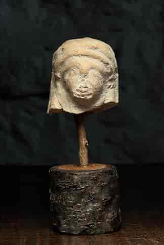 Ancient Greek Pottery Head