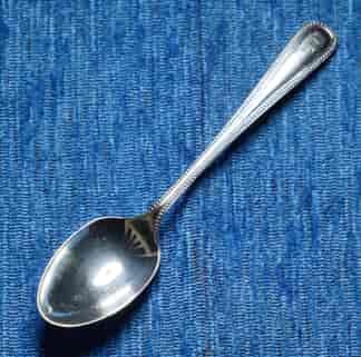 Small sterling silver teaspoon, Birmingham 1896