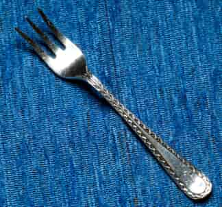 Small Sterling Silver pickle fork, Sheffield 1928