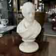Sir Walter Scott Parian bust, English c. 1850