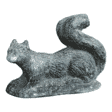 Cast lead sculpture of a squirrel, 20th century