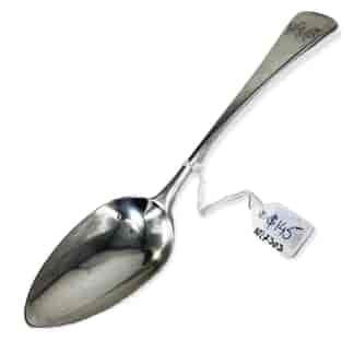 Sterling silver tablespoon, William Bateman, London 1819