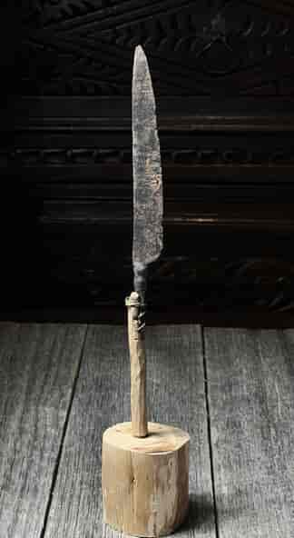 Iron knife blade, 15th-16th century