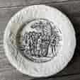 Staffordshire child's plate, ‘Sacred History of Joseph and his Brethren’. c.1840