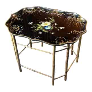 Regency Lacquer Tray Table