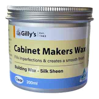 Gilly's Cabinet Makers Wax 200ml - Clear