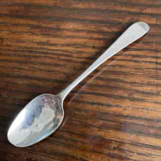 Sterling Silver teaspoon, George Gray c. 1785