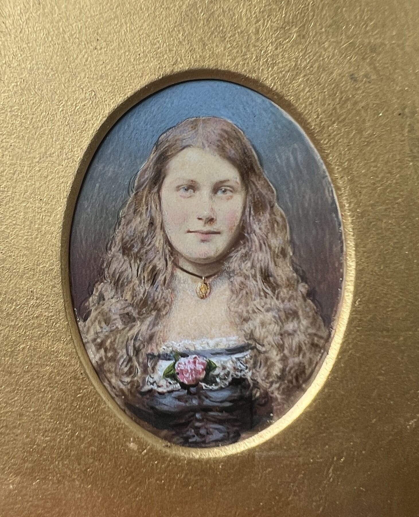 Portrait of Lady Parkes as a Young Girl
