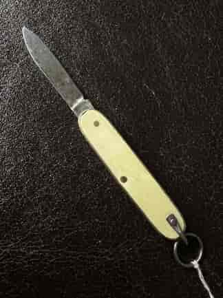 Small folding pocketknife,  Italian c. 1900