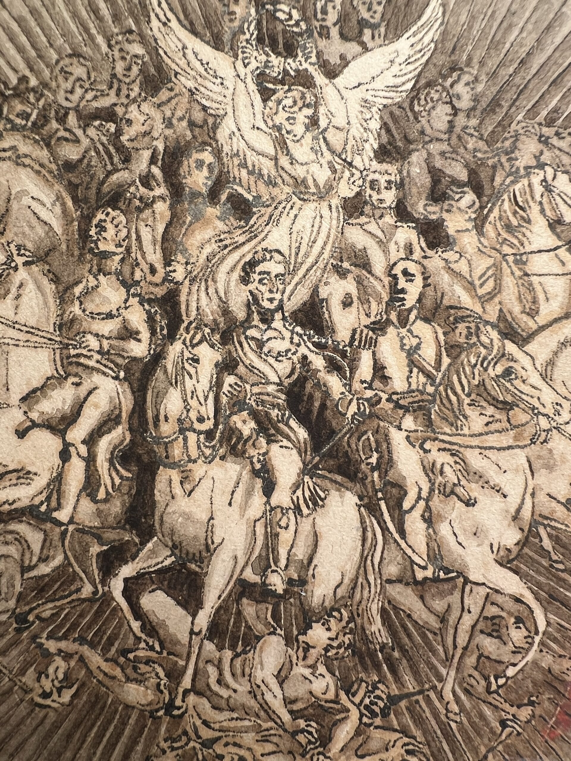 The Wellington Shield sketch c. 1835