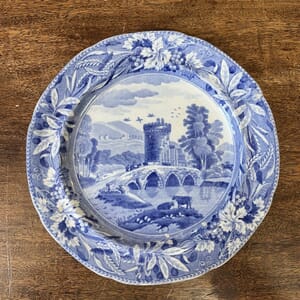 Spode printed with “Blue Italian' pattern, 1830 – Moorabool