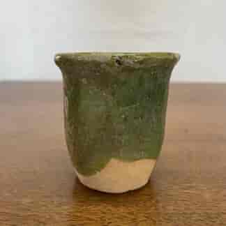 Ming Dynasty pot, green glaze 15th-16th C