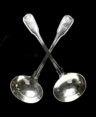 Sterling Silver ladles 1809