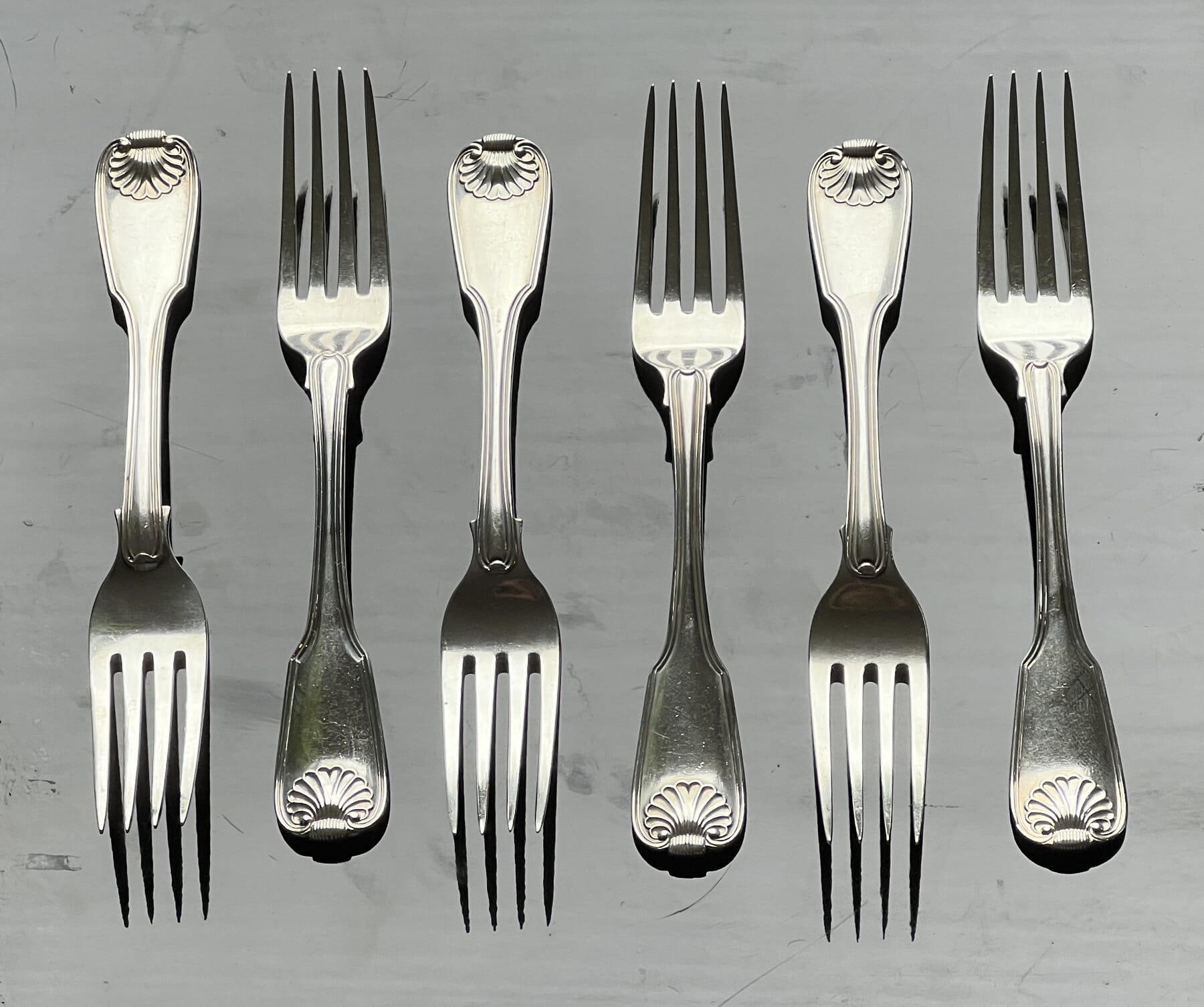 Georgian Silver Cutlery at Moorabool Antiques, Geelong
