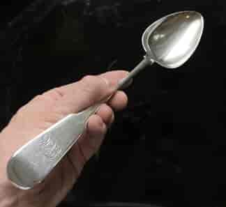 Georgian Sterling Stuffing Spoon by Twycross 1813