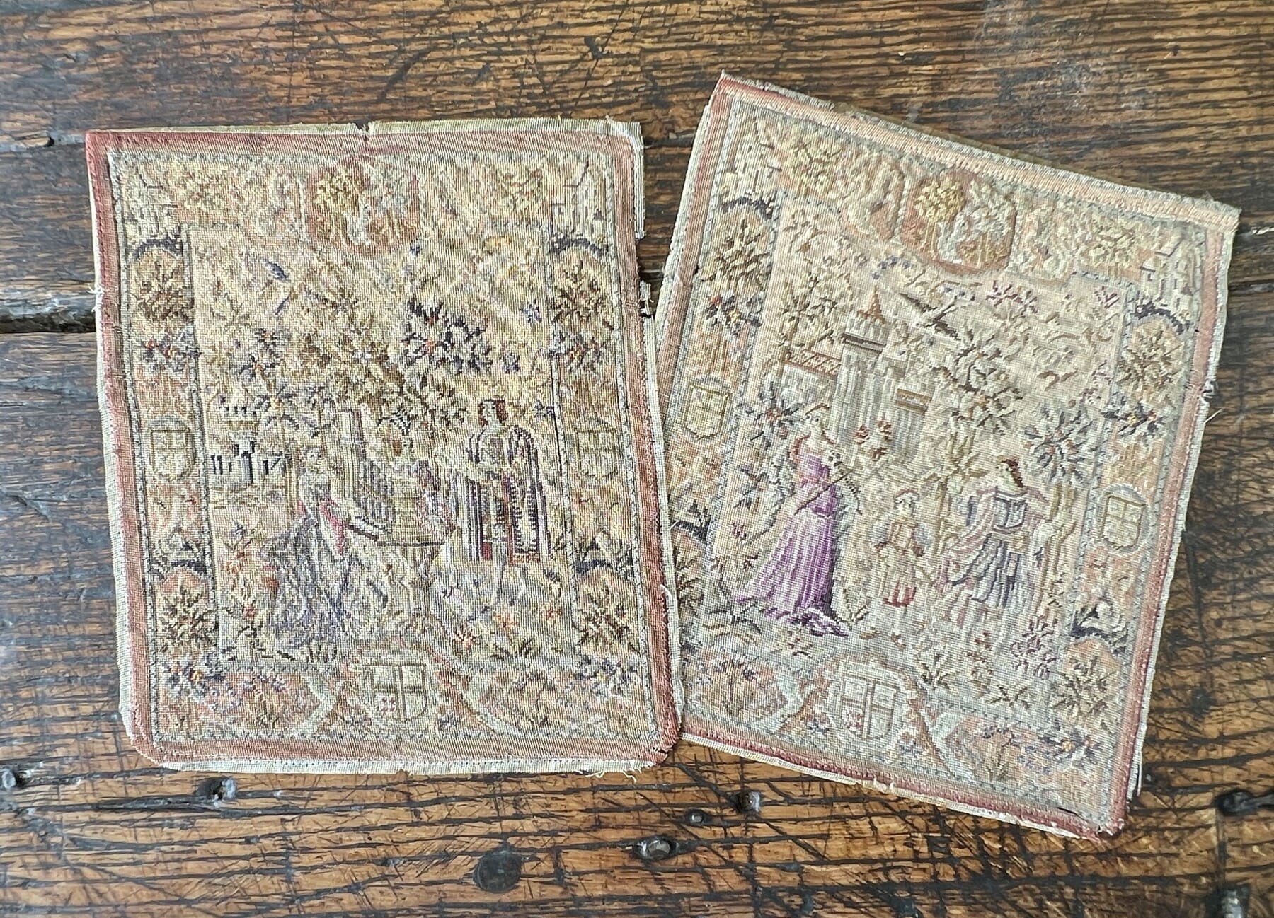Petit Point, Medieval style Textile