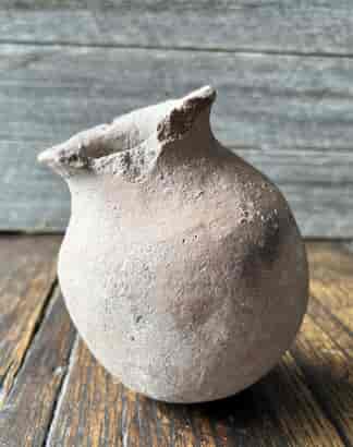 Egyptian pottery pre-dynastic vessel, snake motif, circa 2,000 BC