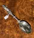 Continental silver gilt 'Hope' spoon, late 19th-20th Century