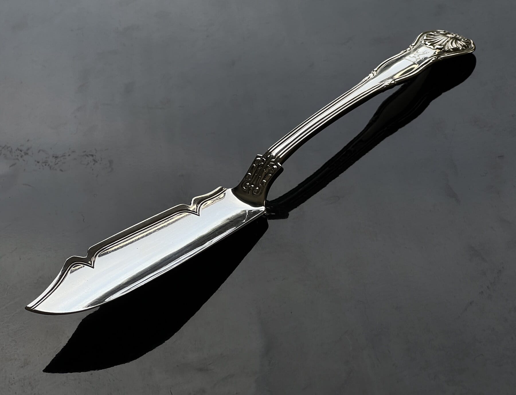 Macintosh Clan, Bateman Sterling Silver Butterknife, Shell & Husk ...