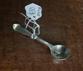 Sterling Silver mustard spoon, Shefield 1909