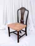 Hepplewhite mahogany chair  C. 1785