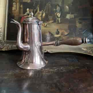 Georgian Copper Coffeepot, C.1800