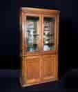 Baltic Pine display cabinet, Northern European late 19th century