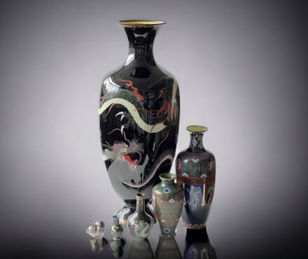 Chinese & Japanese Cloisonné at Moorabool Antiques, Geelong