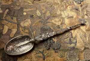 Coronation Spoon 12th century 1937 Sterling Silver version