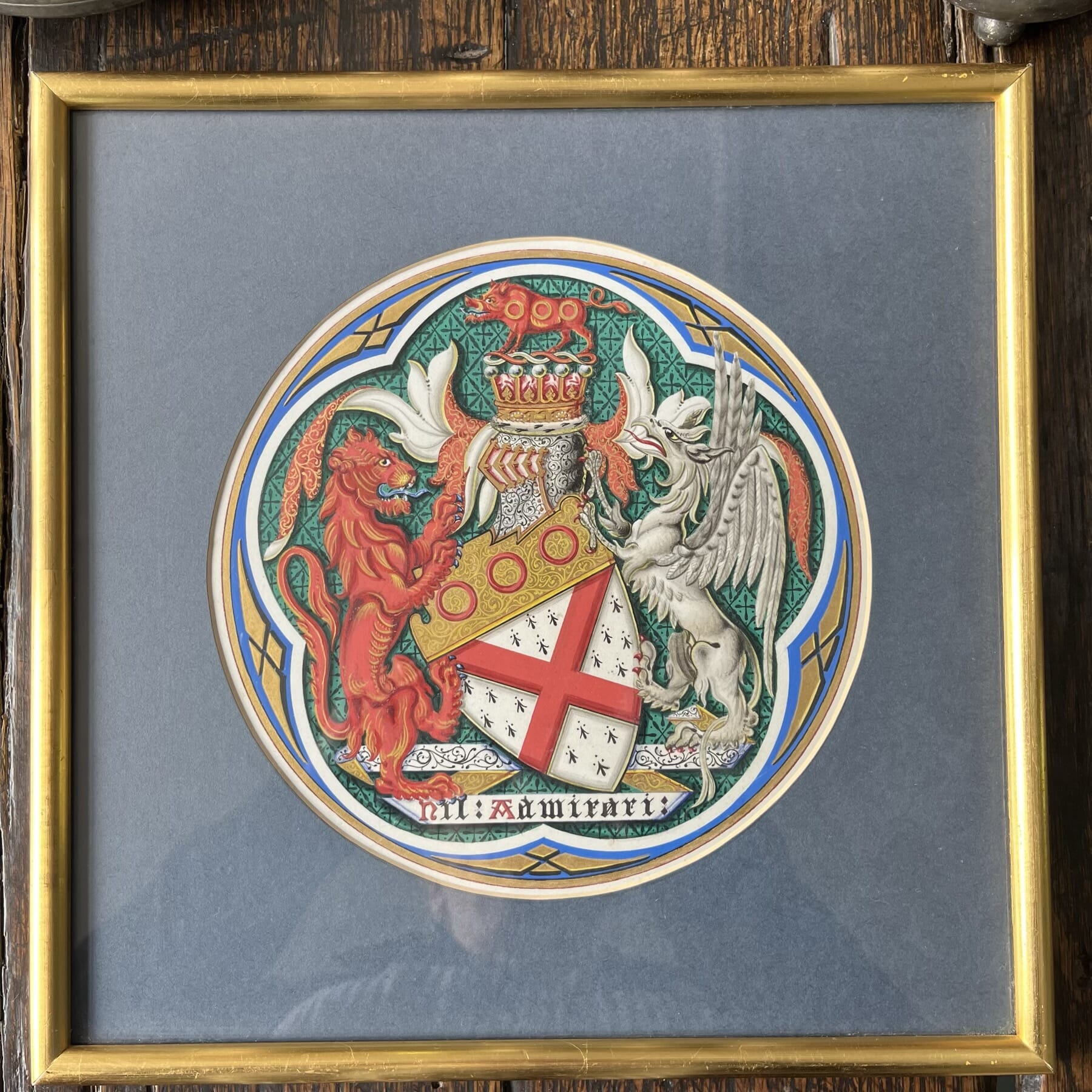 Fitzgibbon Family Crest & Coats of Arms at Moorabool Antiques, Geelong, Australia