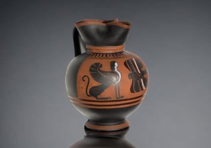 Wedgwood 'Egyptian' Jug, registered 1854, at Moorabool Antiques, Geelong