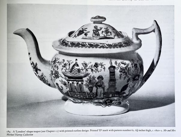 Godden's 'Staffordshire Porcelain' example of Drewry porcelain