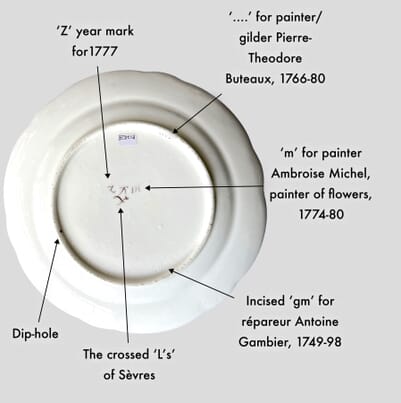 1777 Sevres Plate by Michel - explainer -©Moorabool.com