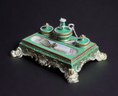 Chamberlain's Worcester Inkstand c.1830