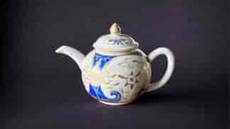 Chinese Export teapot with European decoration, c.1730