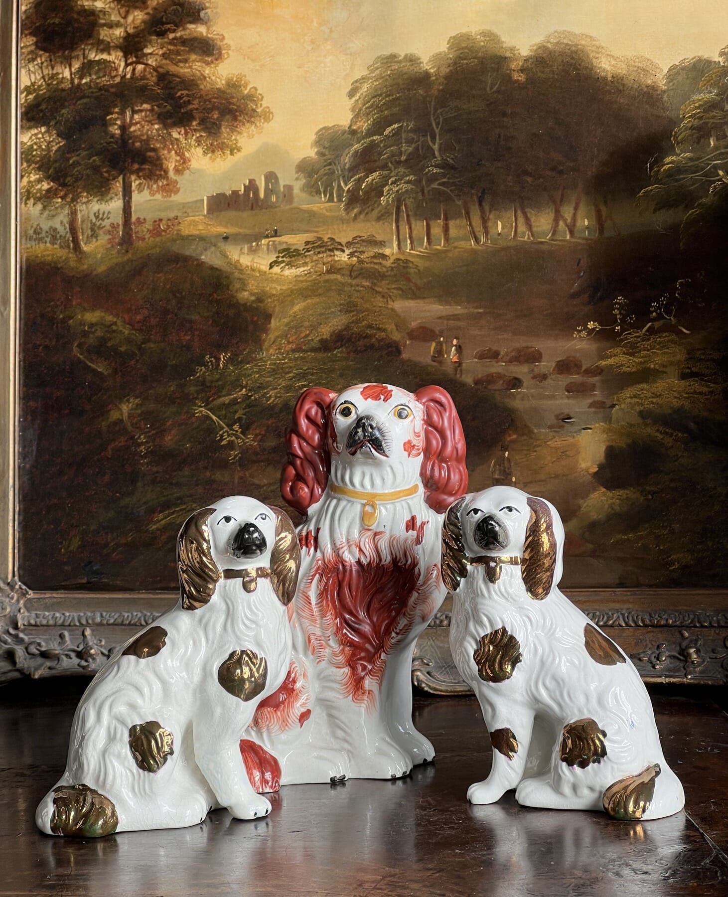 Staffordshire Dogs at Moorabool Antiques, Geelong