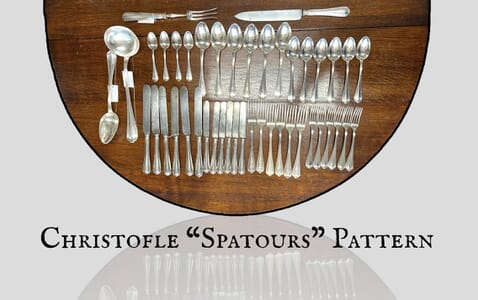Christofle Spatours Pattern Cutlery at Moorabool Antiques, Geelong