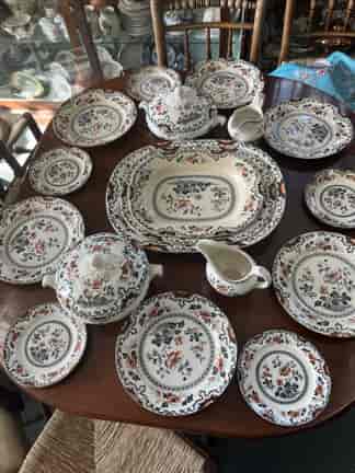 Vincent Pottery Co Earthenware Dinner set C. 1935