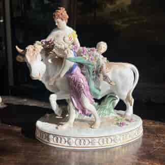 Porcelain de Paris 'Europa & the Bull' by Bloch, C.1880