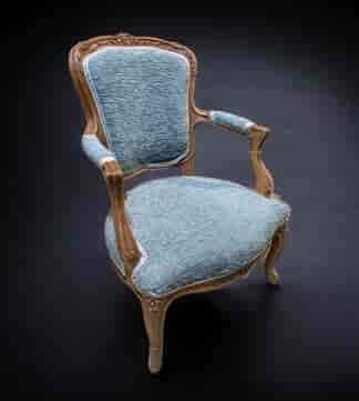Louis XV style fauteuil, early 20th century