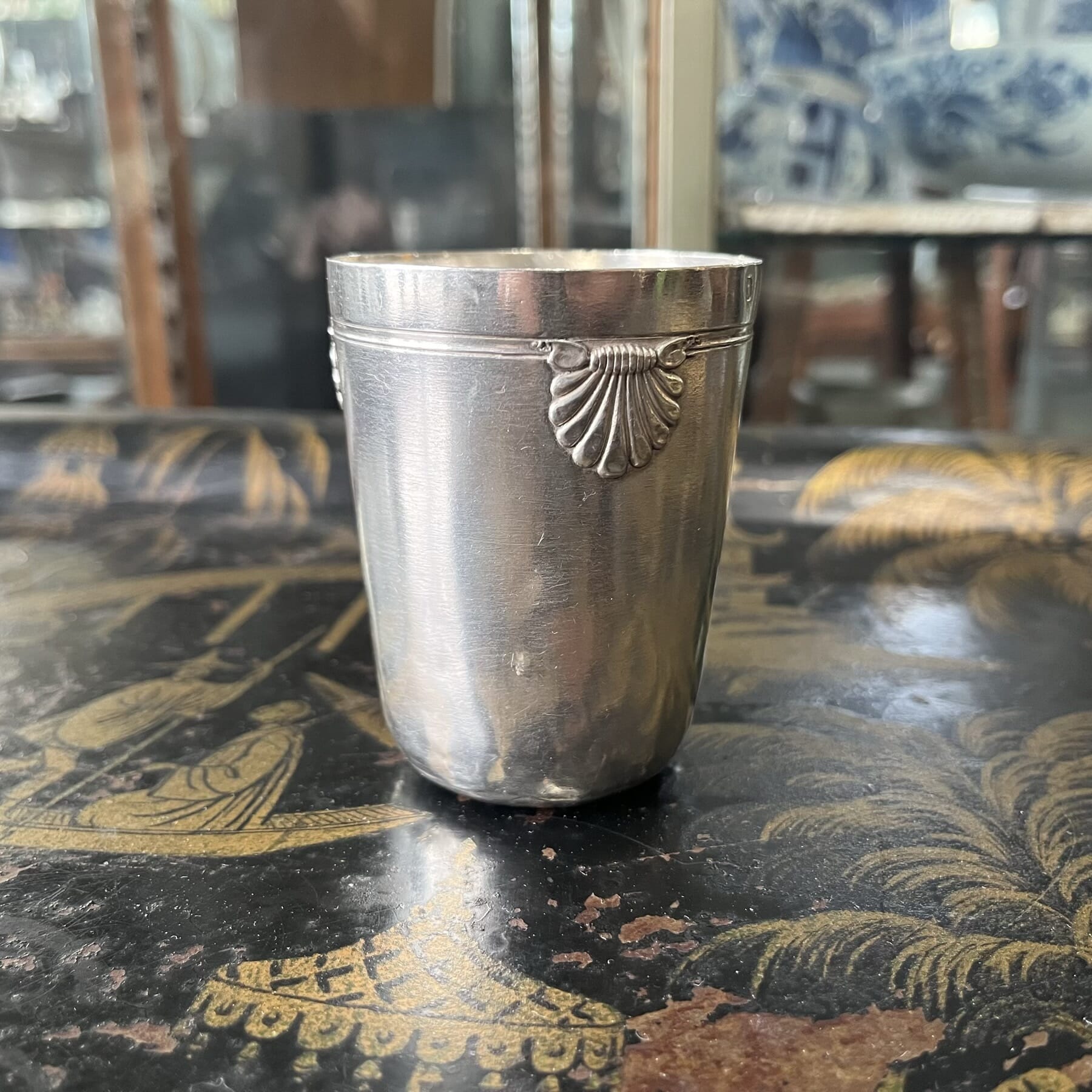 Small French beaker, .950 silver c.1870