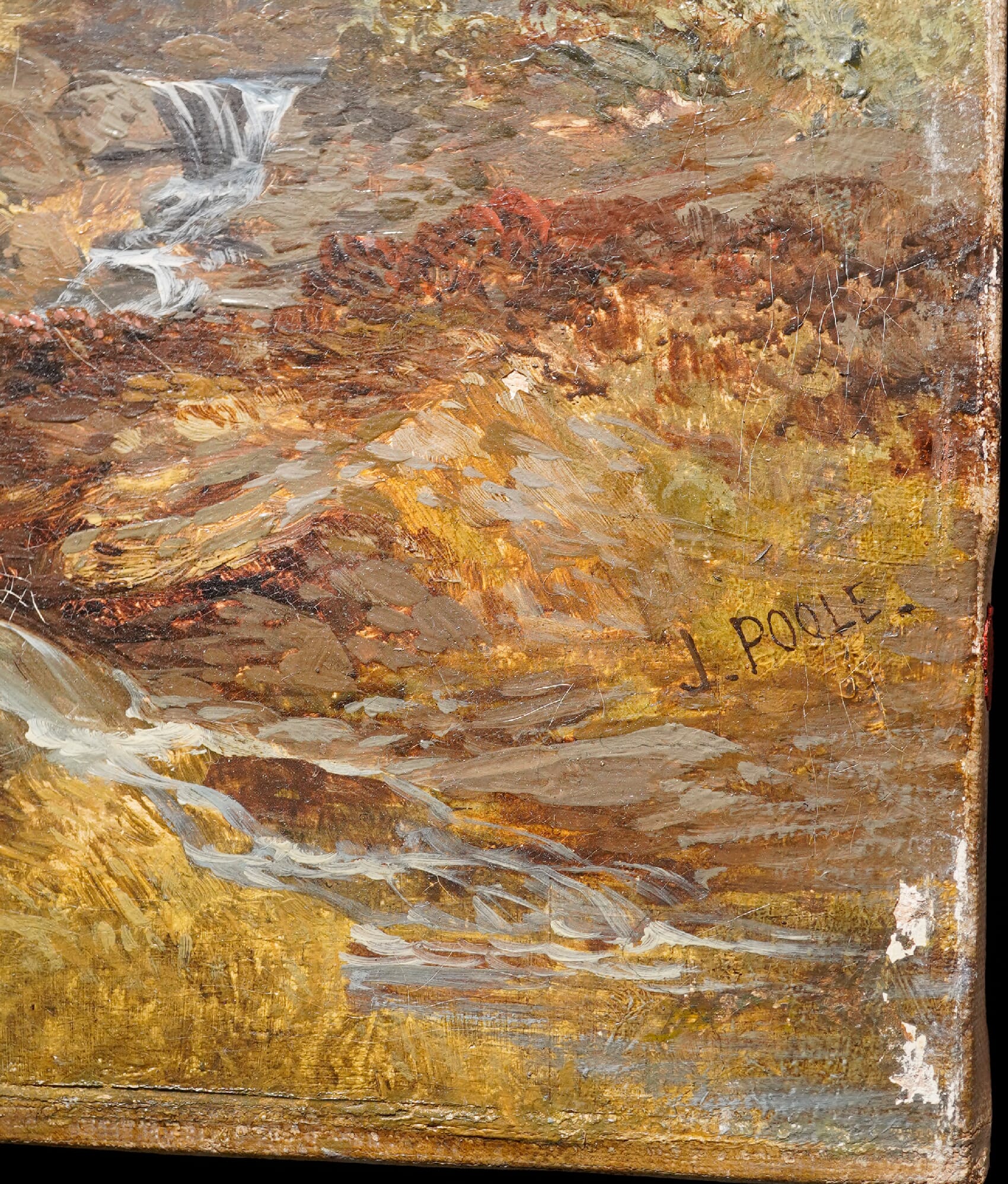 J-Poole-landscapewith-stonehouse – Moorabool Antique Galleries