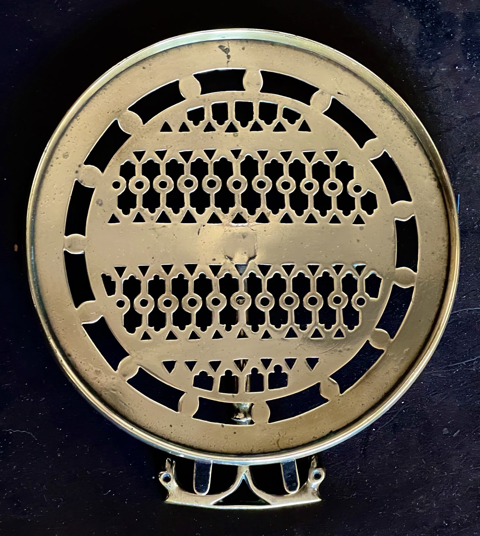 Georgian Brass Trivet