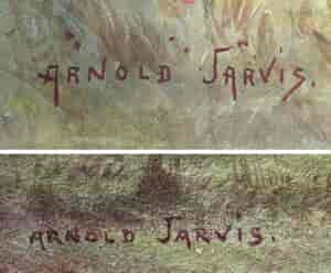 Arnold Jarvis (1891-1951) signatures